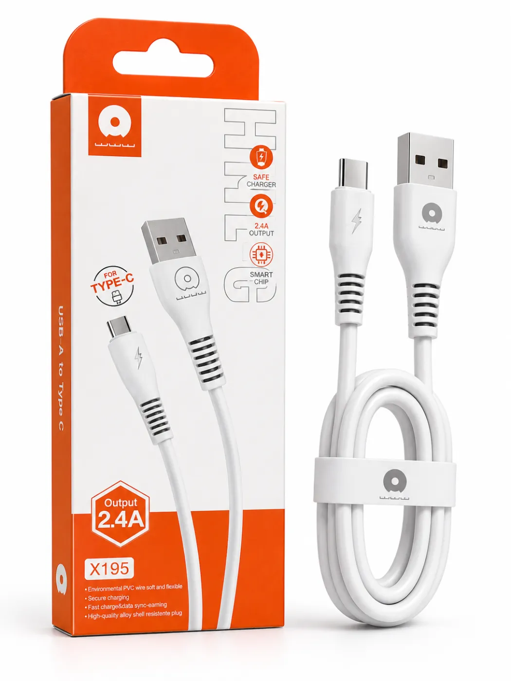 WUW X195 USB to Type-C Data Cable