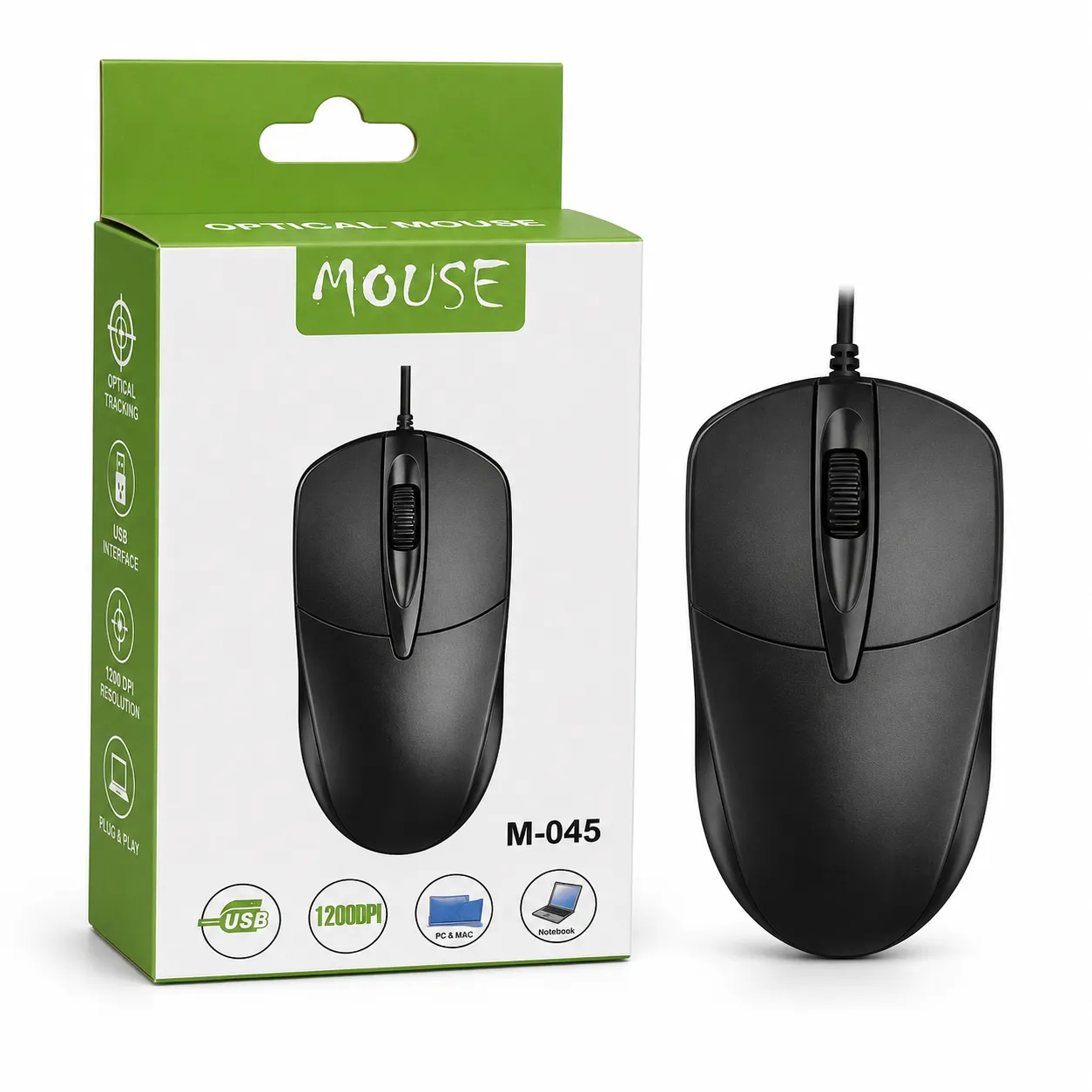 M-045 Optical Wired Mouse