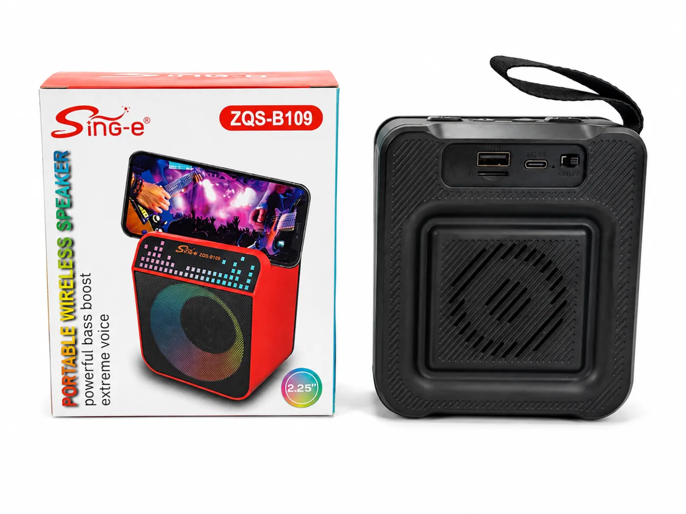 (Sing-e ZQS-B109 Portable Wireless Speaker)