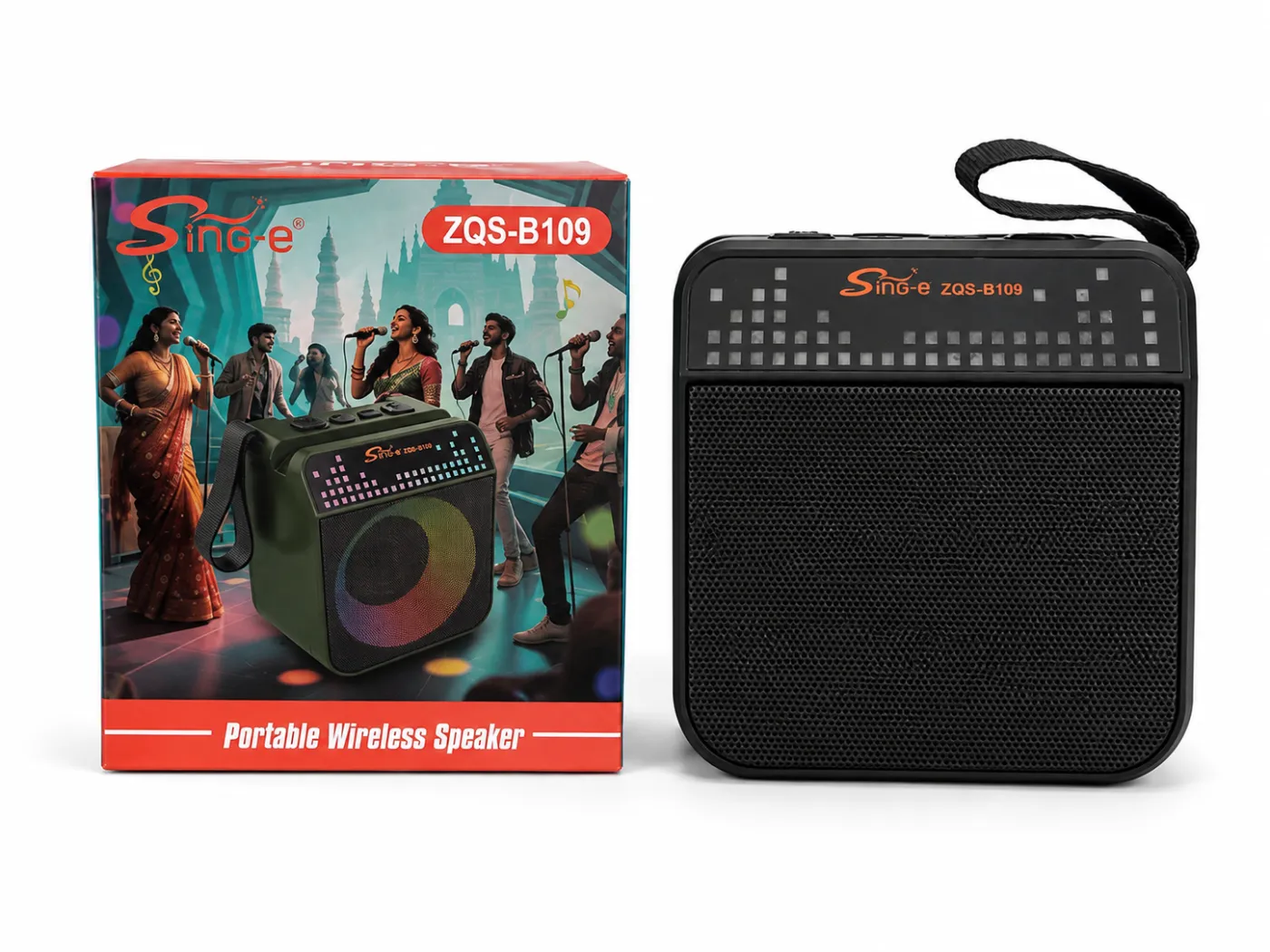 (Sing-e ZQS-B109 Portable Wireless Speaker)