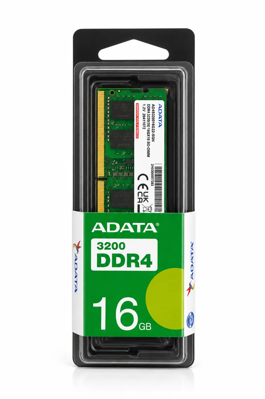 ADATA 16GB DDR4 3200 SO-DIMM Laptop Memory