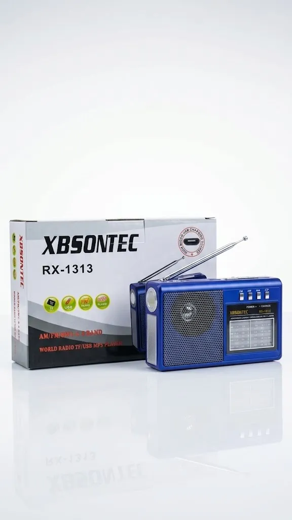 راديو كلاسيكي محمول XBSONTEC (تايب سي)