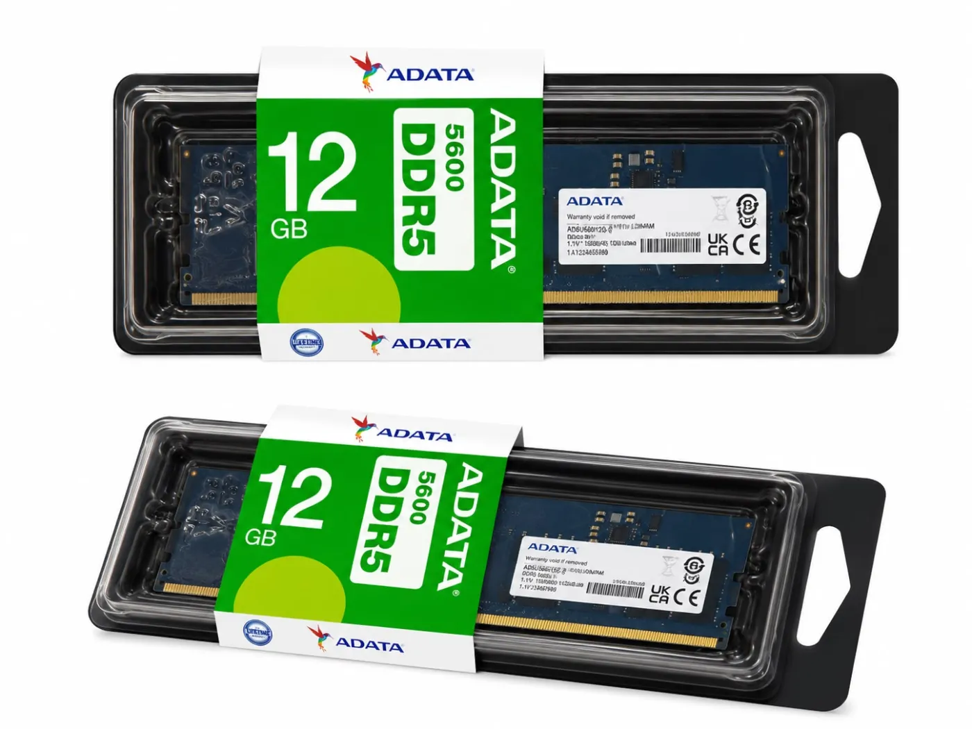 ADATA 12GB DDR5 5600 U-DIMM Desktop Memory