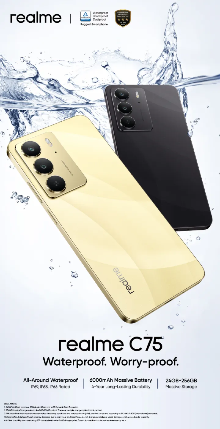 Realme c75 256-8